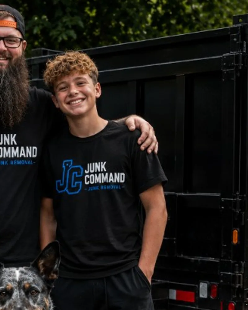 Gage, crew lead at Junk Command junk removal