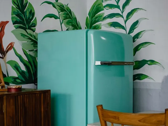 Refrigerator ready for appliance removal pickup